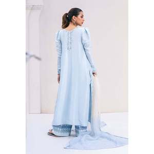 Ensemble chemise et dupatta en mousseline Fauna pour le printemps/été - Product Image 3