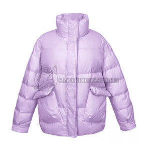 แจ็คเก็ตบอมเบอร์ผ้าเมมโมรี่ทอระบายอากาศแบบควิลท์สำหรับผู้หญิง คุณภาพสูง ดีไซน์ใหม่ แบบสองด้าน บุหนา สำหรับฤดูหนาวและกิจกรรมกลางแจ้ง - Product Image 6