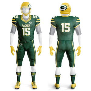 american football uniform sublimation printed colors long lasting club teams custom american football uniform reversible - Product Image 1