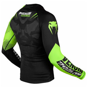 เสื้อรัดรูปแขนยาวสำหรับออกกำลังกาย MMA แบบ Rash Guard ชุดออกกำลังกายในยิมชุดกิโมโน Jitsu - Product Image 4