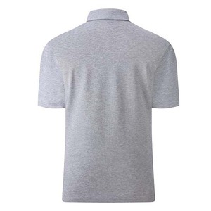 Demi Zip Polos Hommes Quart À Manches Courtes Polos Slim Fit Demi Zip Polo Col Heather Gris Couleur Vêtements Pour Hommes 2025 - Product Image 2