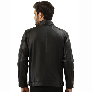 Vestes de moto slim ajustées de couleur noire, vestes de course à moteur avec Service OEM fabriquées au Pakistan - Product Image 4