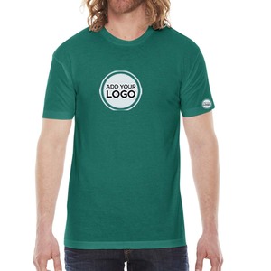 Mens Blend 50/50 T Shirt 65% Polyester, 35% Combed <b>Ring</b>-Spun Cotton T Shirts - Product Image 3