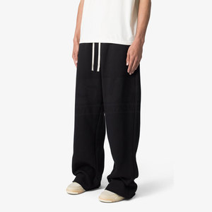 Factory Price Men Casual Baggy <b>Trousers</b> 100% Cotton Custom Design Loose Fit Durable Breathable Bulk Orders - Product Image 2