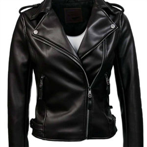 Nurak Customized 2026 Classical New Design Women Genuine Leather <b>Jacket</b> With High Quality Ladies Leather <b>Jacket</b> Top Quality - Product Image 1