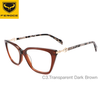 Gafas Ópticas de Lujo FEROCE con Diseño de Ojo de Gato, Unisex, Modernas, Monturas de Gafas con Nuevo Diseño