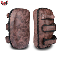 Cible de frappe de boxe POWER FIGHTER de haute qualité, nouveau design, en cuir PU, pour entraînement de coups de pied et de poing, personnalisable