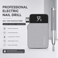 Machine à ongles sans fil professionnelle 40000 tr/min, 85W, sans balais, rechargeable, perceuse électrique pour manucure, 7800mAh, pour salon