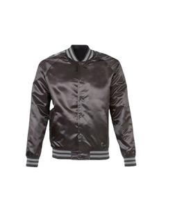 Veste en satin brodée personnalisée pour homme ou femme, veste bomber réversible à impression réfléchissante, veste pour homme de haute qualité en gros - Product Image 4
