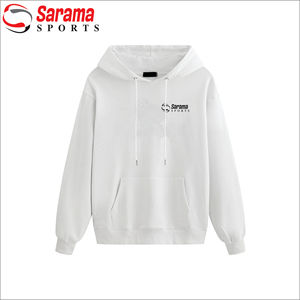เสื้อฮู้ดดี้สไตล์เกาหลีแบบโอเวอร์ไซส์ ผ้าฝ้ายฟลีซ รับผลิตตามสั่ง พร้อมโลโก้และดีไซน์ตามต้องการ - Product Image 4