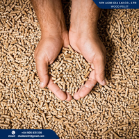 Granulés de bois VIN AGRI GIA LAI de haute qualité - 100% naturels, diamètre 8 mm, humidité 5%, 4500 J par calorie, système de chauffage fabriqué à Gia Lai