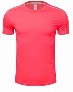 Camiseta de manga corta de seda helada de verano para hombre, ropa de respiración de piel de secado rápido, camisetas deportivas refrescantes de Color sólido - Product Image 6