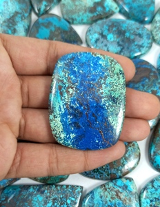 Shattuckite Cabochon หินควอตซ์กึ่งมีค่าอัญมณีหลวมรูปร่างผสมในทุกขนาด - Product Image 3