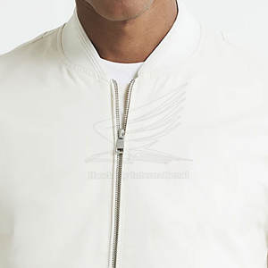 Dernier style 2025, veste bomber pour homme, chaude, sur mesure, logo sur le devant, style streetwear, service OEM, respirante, vente en gros, haute qualité - Product Image 4