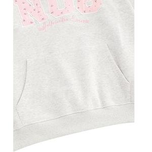 Nouveauté Sweat à capuche en coton pur respirant pour femme Logo personnalisé Sweat-shirt tricoté surdimensionné lourd Printemps Automne Hiver - Product Image 4