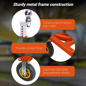 Nouveau chariot de remorquage manuel en acier RGB de 7500 lb pour la fabrication et les accessoires de motos – Vente en gros - Product Image 4