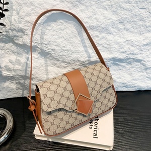 Sacs à bandoulière tendance <span class=keywords><strong>pour</strong></span> femmes, style été 2025, <span class=keywords><strong>en</strong></span> PU imperméable avec texture cousue, à sangle unique - Product Image 2