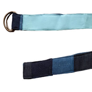 เข็มขัดผ้าคอตตินแบบยุทธวิธีของผู้ชายสำหรับกลางแจ้งเข็มขัดผ้าโพรเพอร์ MADRAS ปรับแต่งสไตล์ฟรีตัวอย่าง - Product Image 1