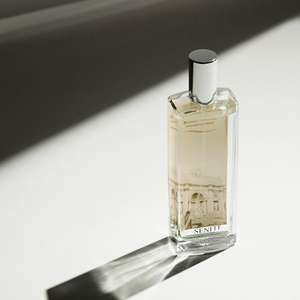 For Roma White Cologne Daily Use 100ML <b>Small</b> Glass <b>Bottle</b> <b>Perfume</b> with Rose and Mixed Fragrance Oil - Product Image 4