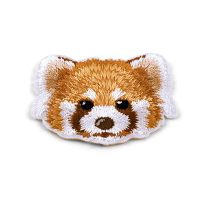 Nueva moda forma de oso logotipo personalizado parches bordados hierro en lindo Animal parches bordados para tela - Product Image 4