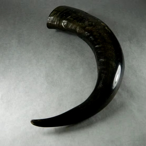 Bocina para beber vikingo moderna, segura para alimentos, color de cuerno natural genuino con calidad superior para tamaño personalizado para Navidad - Product Image 1