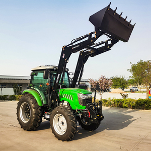 Used Farm Tractor 50HP 60HP 70HP Chinese Engine 4WD Wheel Agricultural <b>Machine</b> Tractor With Enclosed Cabin - Product Image 5