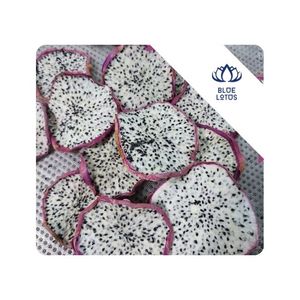 HIGH QUALITY Dried Dragon Fruit Slice Crispy <b>Sweet</b> Taste Perfect for <b>Gift</b> <b>Box</b> Dessert Table and Snack Lovers Vietnam - Product Image 1