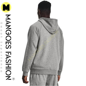 Sudadera con capucha de algodón/fibra de bambú de primera calidad para hombre, diseño personalizable, uso diario, estilo cómodo, transpirable - Product Image 5