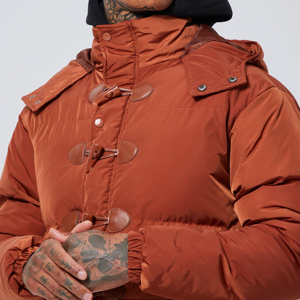 Chaqueta acolchada personalizada de alta calidad con diseño único para hombre, chaqueta acolchada larga de invierno con diseño personalizado para hombre, novedad - Product Image 5
