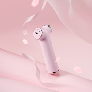 อุปกรณ์เสริมความงาม quadthera สีชมพูชาร์จได้อุปกรณ์กระชับผิวสำหรับความงามที่บ้านลดริ้วรอยและดูแลกระชับ - Product Image 1