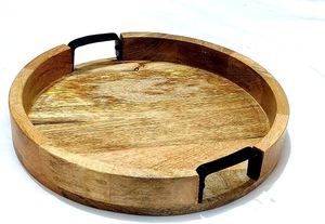 Top Quality Serving <b>Tray</b> Made of Wood Kitchen Accessories <b>Dinner</b> Ware Use <b>Tray</b> New Arrival Available at Cheapest Price - Product Image 4