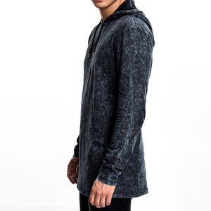 100% Top haute qualité Logo personnalisé lavage à l'acide pull à capuche pour garçons 2025 nouveauté Offre Spéciale hommes lavage à l'acide sweats à capuche en gros - Product Image 2