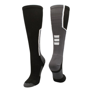 Impression personnalisée Nouvelles chaussettes de baseball en coton de haute qualité Chaussettes de sport de plein air en plusieurs couleurs avec design personnalisé - Product Image 1