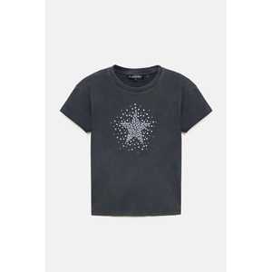 Camiseta Básica de Manga Corta Hecha de Tela de Pana - Product Image 6