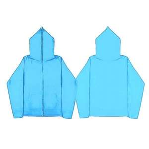 Kivotech เสื้อฮู้ดมีซิปสำหรับผู้ชาย, เสื้อฮู้ดมีซิปเต็ม Y2K 400 GSM สกรีนโลโก้พิมพ์ลายไซส์ใหญ่0% tarif - Product Image 5