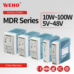 <span class=keywords><strong>Alimentation</strong></span> électrique <span class=keywords><strong>à</strong></span> <span class=keywords><strong>découpage</strong></span> industrielle MDR série AC/DC ultra-mince sur rail DIN, 10W, 20W, 40W, 60W, 100W, 5V, 12V, 24V, 36V, 48V - Product Image 1