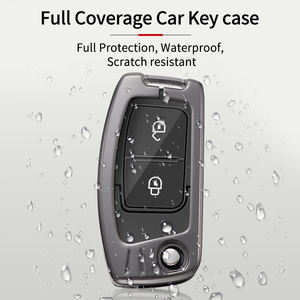 สังกะสีอัลลอยด์รถ <span class=keywords><strong>Remote</strong></span> <span class=keywords><strong>Key</strong></span> กรณีฝาครอบสําหรับ Ford สําหรับ JMC VIgUs 5 Vigus <span class=keywords><strong>3</strong></span> บอร์ดเขตรถกระบะอุปกรณ์ป้องกัน - Product Image 4