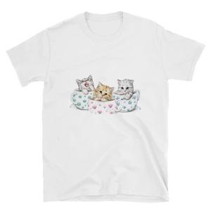 Offre Spéciale T-shirt à col rond 100% coton pour hommes, couleur unie avec logo personnalisé et bordure contrastée imprimée - Product Image 1