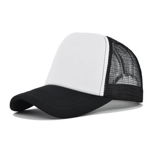 Gorra de béisbol de ala corta, gorra de entrenamiento de ala corta Lisa ajustable, gorra de pesca, gorra de camionero de atletismo, malla - Product Image 1