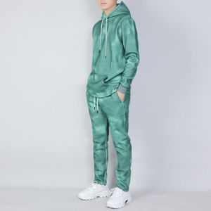 Conjuntos Deportivos Personalizados de Alta Calidad para Hombre, Sudadera con Capucha y Pantalones de Chándal, Estilo Tie Dye, Talla Grande - Product Image 2