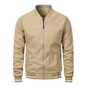 2025 <b>Men's</b> Casual Slim Fit Leather Jacket High Quality Canvas Waterproof Breathable Spring Autumn Winter Thin Design - Product Image 3