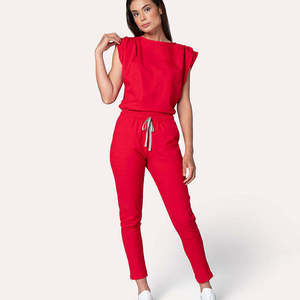 Wholesale Hospital Uniforms <b>Nurse</b> <b>Scrubs</b> Top with Jogger Hospital <b>Scrubs</b> Uniforms Sets - Product Image 1