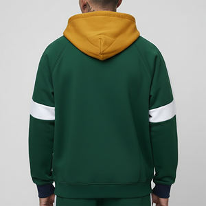 Sudaderas de Invierno de Alta Calidad para Hombre, 100% Algodón, Felpa, Corte Holgado, 2 Colores, Logotipo Bordado Personalizado, Cierre de Cremallera - Product Image 6