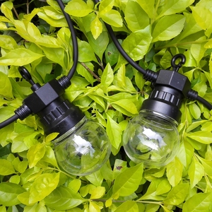 DC24V Interior Exterior G50 cadena de luces precio de fábrica café colgante boda decoración guirnalda luz OEM embalaje para Navidad - Product Image 3