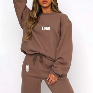 Offre Spéciale femmes surdimensionné blanc pull à capuche épais polaire à manches longues sweat pour automne hiver Terry Streetwear avant - Product Image 3