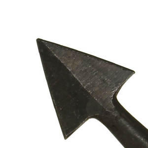 หัวลูกศรทรงใบไม้ปลอมทำด้วยมือหัวลูกศรหัวลูกศรหัวลูกศรแบบรัสติกในยุคกลางอุปกรณ์เสริมการยิงธนูออกแบบได้ตามต้องการ - Product Image 5