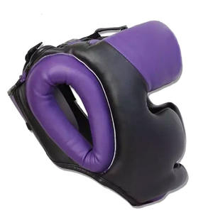 Protège-tête de sport en cuir sur mesure de haute qualité, conception durable et protectrice pour le kickboxing, le sparring et la compétition - Product Image 6