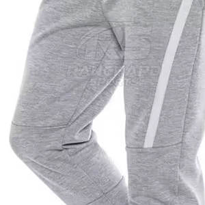 Pantalons de sport sur mesure, marque privée, pantalons de survêtement en polyester et coton pour hommes, fabricant de pantalons - Product Image 5