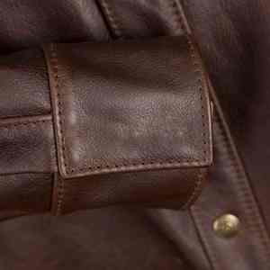 Camisas de Cuero Genuino para Hombre de Alta Calidad, Nuevo Estilo Casual Delgado de Otoño, Camisa de Cuero de Talla Grande - Product Image 4