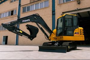 Mini-excavatrice de 5 tonnes avec moteur, boîte de vitesses, pompe et moteur haute performance. - Product Image 2